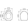 Комплект подвесной унитаз VITRA NORMUS, система инсталляции VITRA V8, кнопка LOOP R глянцевый хром, сиденье микролифт 9773B003-7200