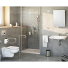 Подвесной безободковый унитаз VITRA CONFORMA с сиденьем для людей с ограниченными возможностями 5810B003-6234